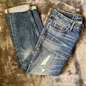 NWOT Calvin Klein Slim Boyfriend Jeans